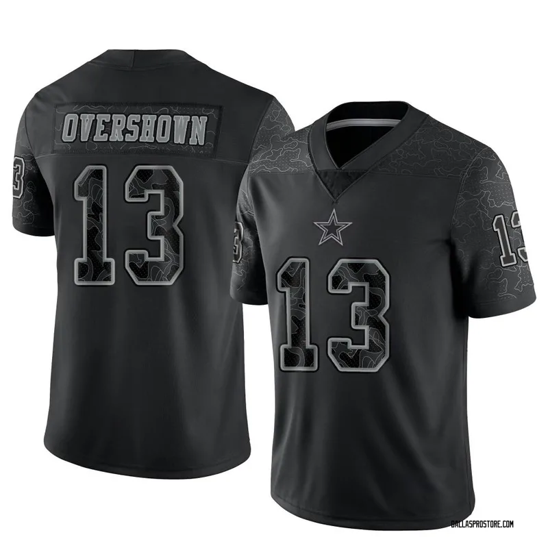 Black Men's DeMarvion Overshown Dallas Cowboys Limited Reflective Jersey