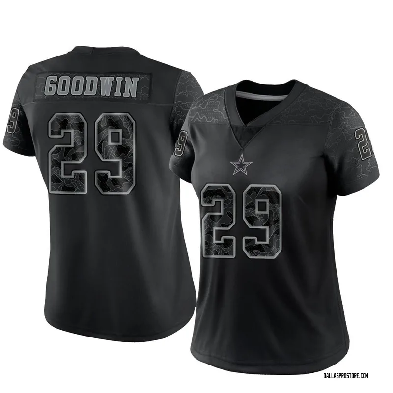 C.J. Goodwin Men's Nike Navy Dallas Cowboys Custom Game Jersey Size: 4XL