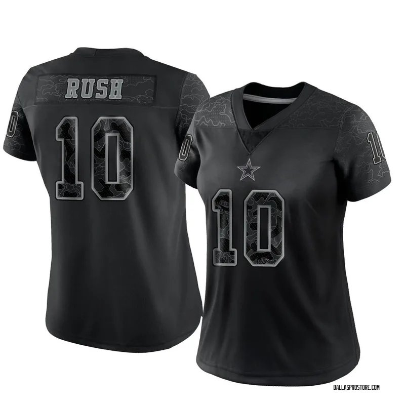 Men's Nike Cooper Rush Navy Dallas Cowboys Game Player Jersey