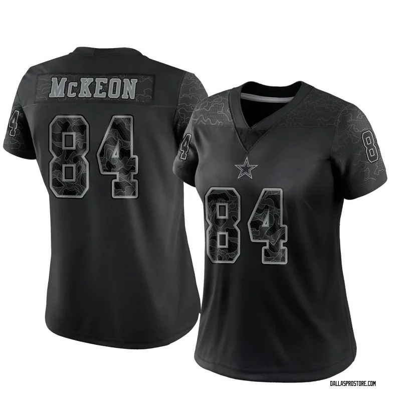 2018 Dallas Cowboys Sean McKeon #84 Game Issued White Practice Jersey  DP18853