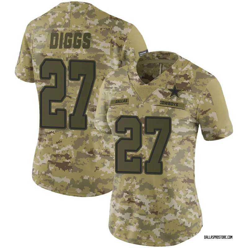 Trevon Diggs Dallas Cowboys Nike Women's 2022 Salute To Service Limited  Jersey - Olive