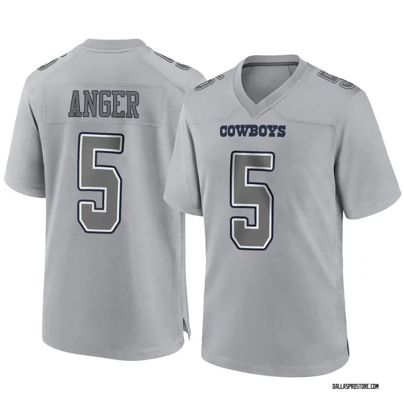 Nike Bryan Anger Dallas Cowboys Men's Elite White Vapor Untouchable Jersey