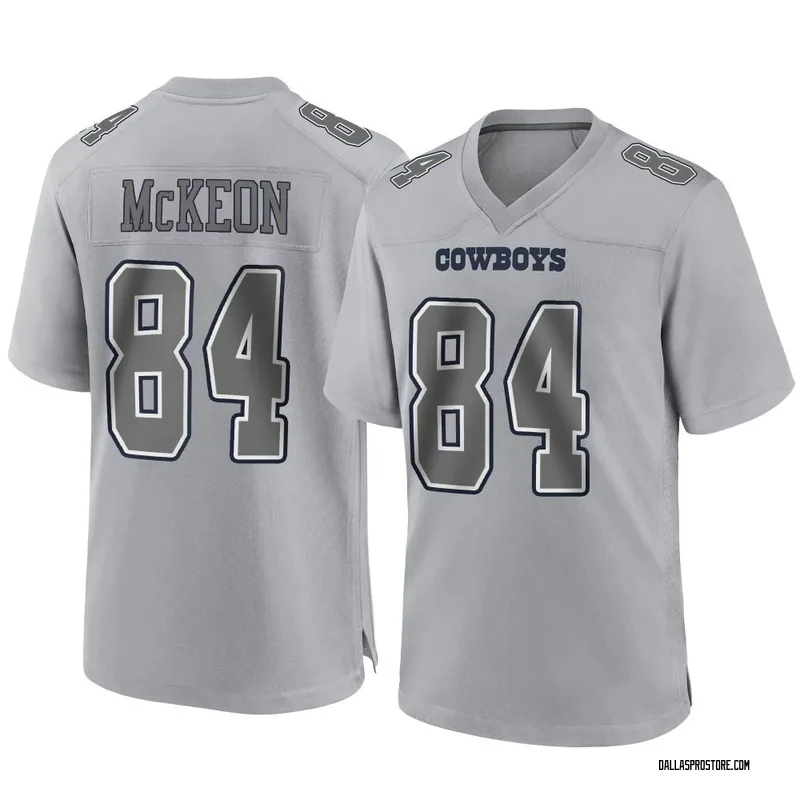 2018 Dallas Cowboys Sean McKeon #84 Game Issued White Practice Jersey  DP18853