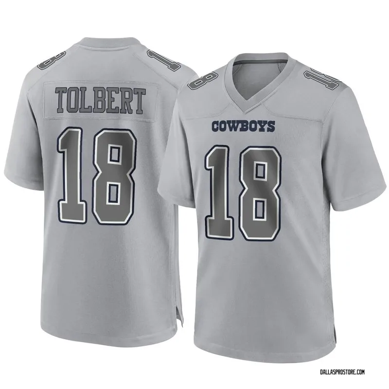 Jalen Tolbert Dallas Cowboys Men's Navy Backer T-Shirt 