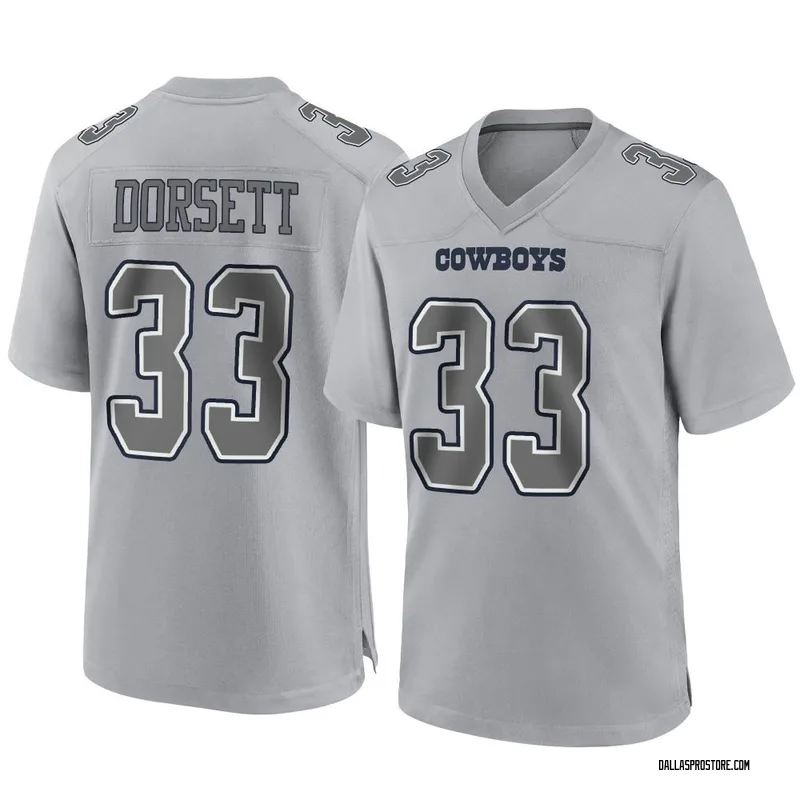 Dallas Cowboys Men's Nike Tony Dorett #33 Alt Navy White Limited Jersey -  The Locker Room of Downey