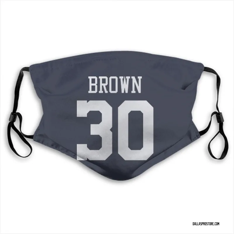 2017 Dallas Cowboys Anthony Brown #30 Game Issued Navy Jersey 40 DP15565