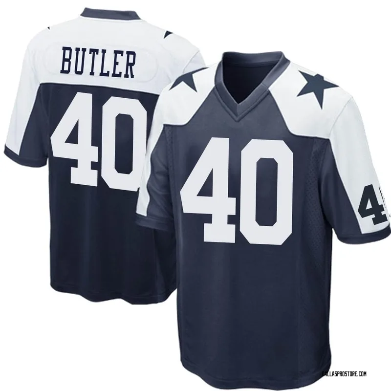 Josh Butler Men's Nike White Dallas Cowboys Custom Game Jersey Size: 3XL