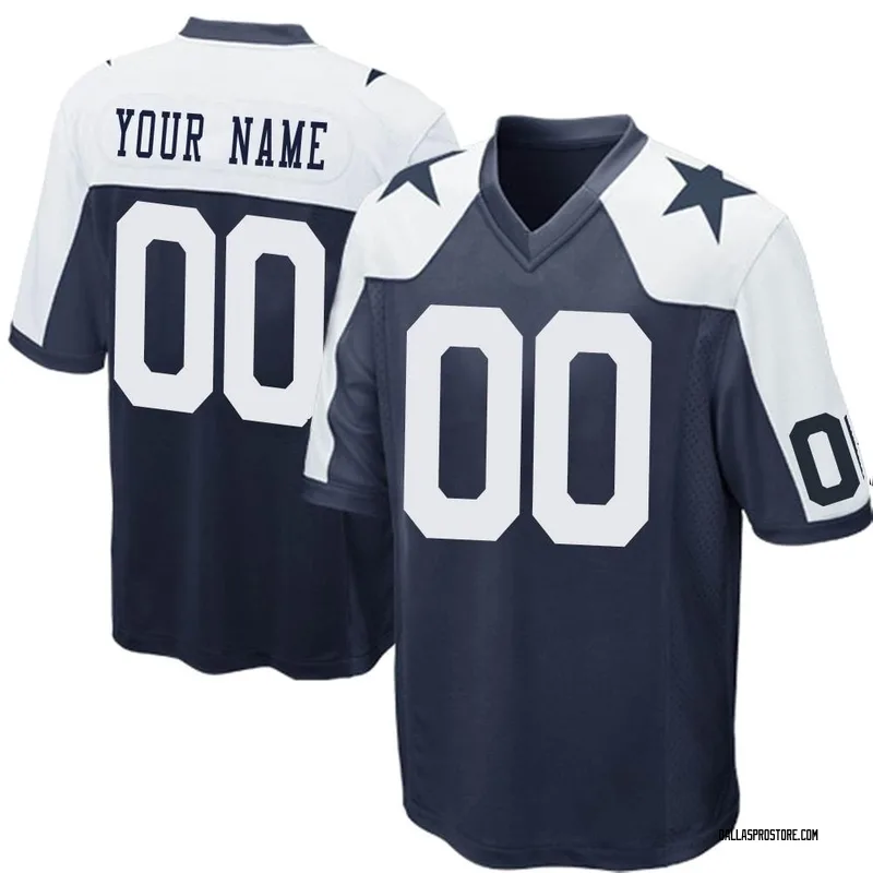 7 Ben DiNucci of Dallas Cowboys Color Rush NFL Game Issued Jersey - 44898