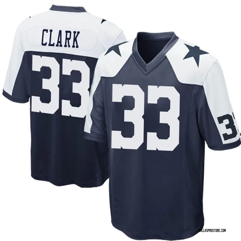 Damone Clark Dallas Cowboys Youth Legend White Color Rush T-Shirt