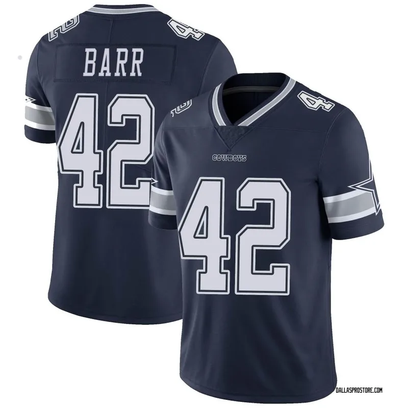 Dallas Cowboys Anthony Barr 52 White Vapor Limited Jersey - Bluefink