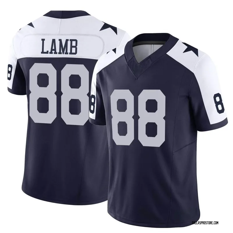 Men's Nike CeeDee Lamb Black Dallas Cowboys RFLCTV Limited Jersey