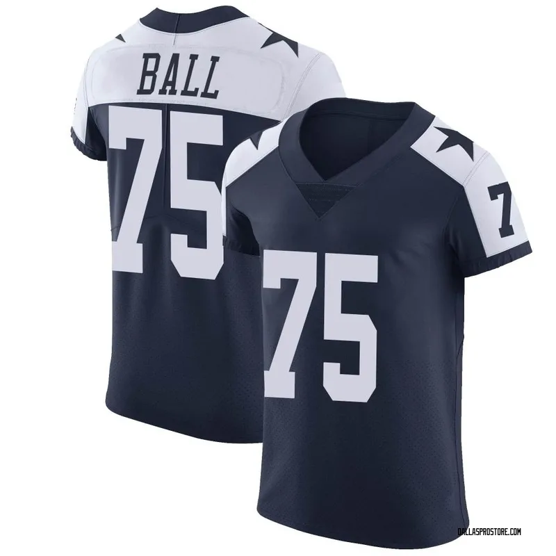 Nike Josh Ball Dallas Cowboys Game White Jersey - Men's