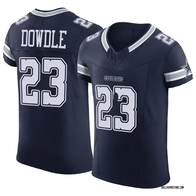 Rico Dowdle Dallas Cowboys Men's Legend White Color Rush T-Shirt