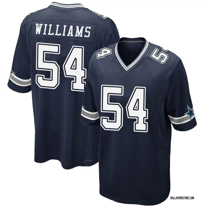 Sam Williams 54 Dallas Cowboys White Vapor Limited Jersey - Bluefink