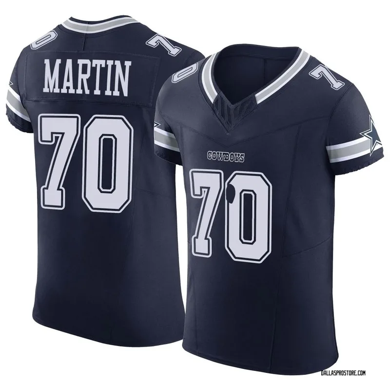 Dallas Cowboys Nike Game Road Jersey - White - Zack Martin - Mens