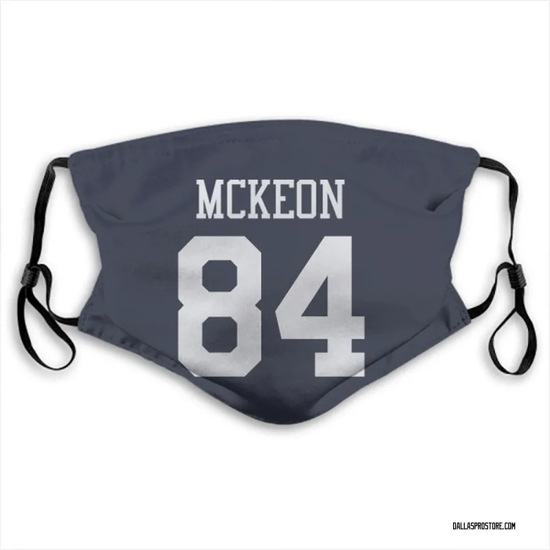 2018 Dallas Cowboys Sean McKeon #84 Game Issued White Practice Jersey  DP18853