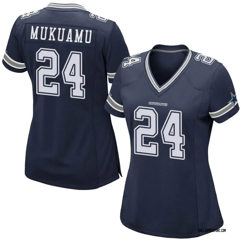 Gray Men's Israel Mukuamu Dallas Cowboys Game Atmosphere Fashion Jersey