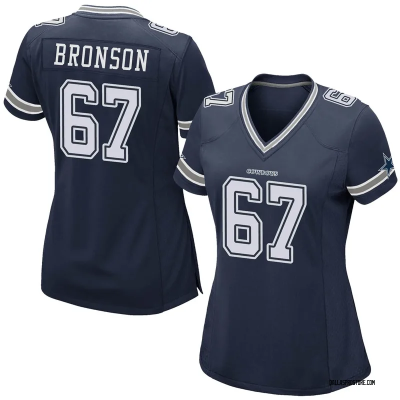 Navy Women's Josiah Bronson Dallas Cowboys Game Team Color Jersey