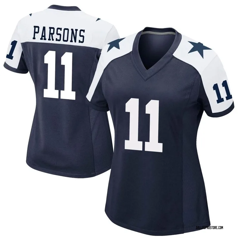 Micah Parsons Jersey #11 Dallas Custom Stitched Blue Football Various Sizes  New No Brand/Logos Size 2XL