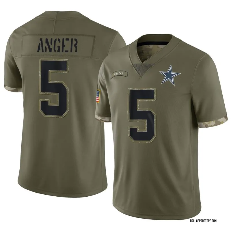 Michael Gallup Dallas Cowboys Men's Legend Olive Salute to Service T-Shirt