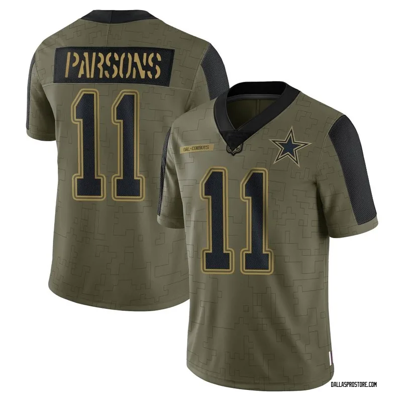 Micah Parsons Men's Dallas Cowboys Fuse Limited Jersey - Throwback TB / S