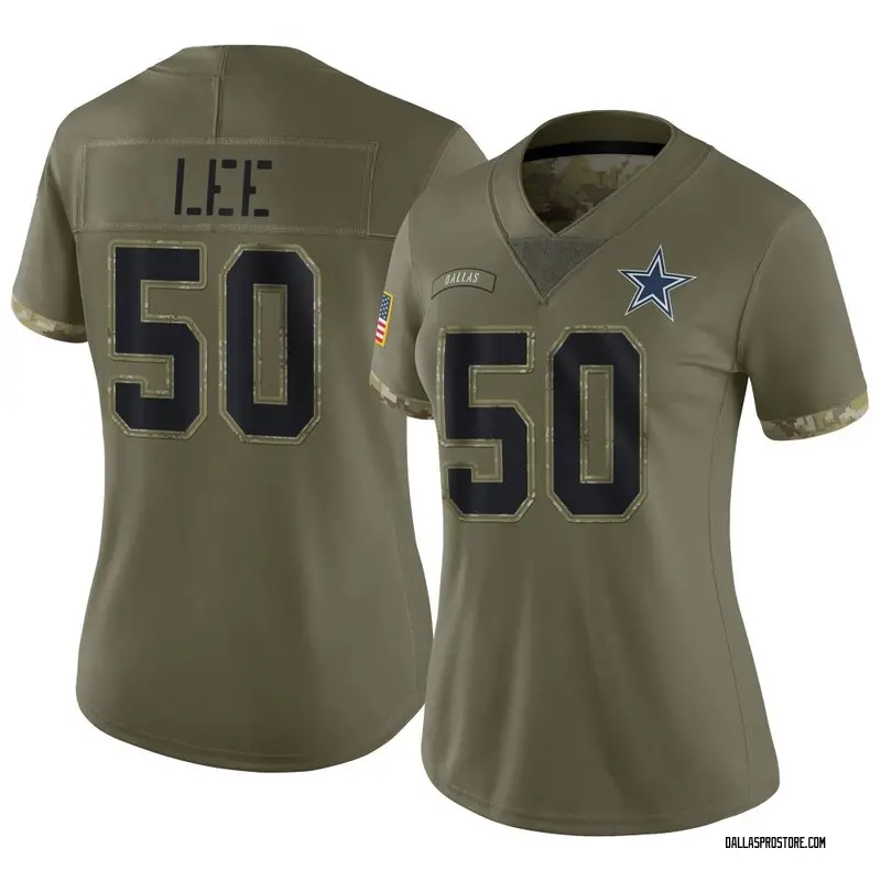 Men's Dallas Cowboys #50 Sean Lee Navy Throwback 100th Season Limited Jersey