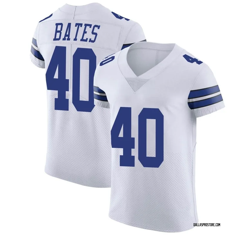 White Men's Bill Bates Dallas Cowboys Elite Vapor Untouchable Jersey