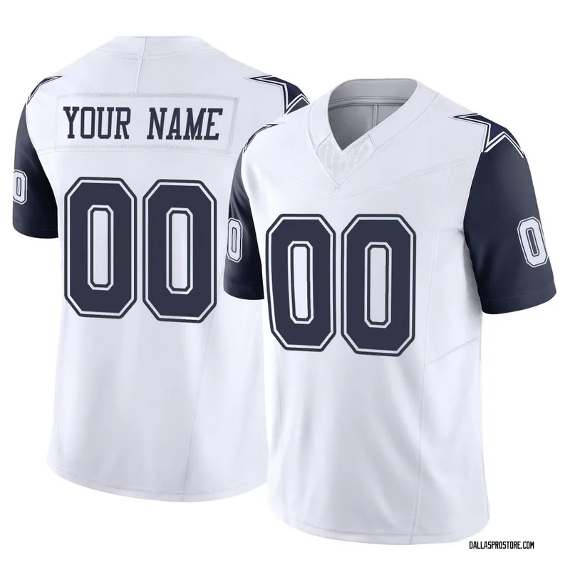 #7 Ben DiNucci of Dallas Cowboys Color Rush NFL Game Issued Jersey - 44898