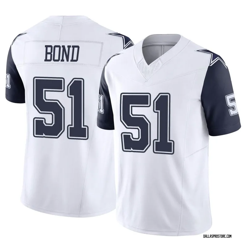 Nike Devante Bond Dallas Cowboys Legend Gray Inverted Jersey - Youth