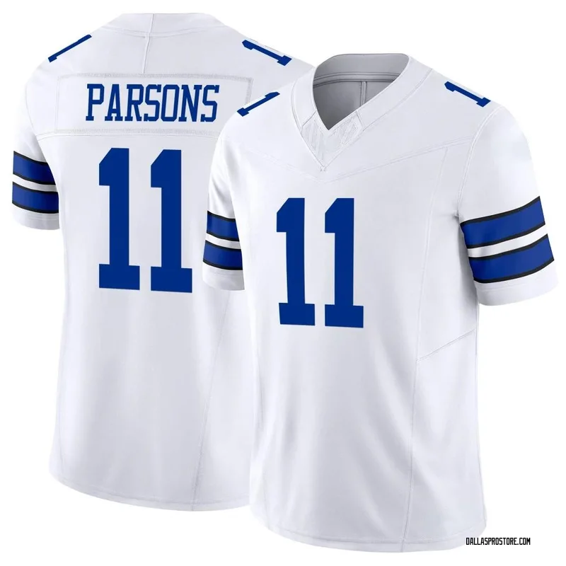 Men's Dallas Cowboys Micah Parsons Nike White Vapor Elite Jersey