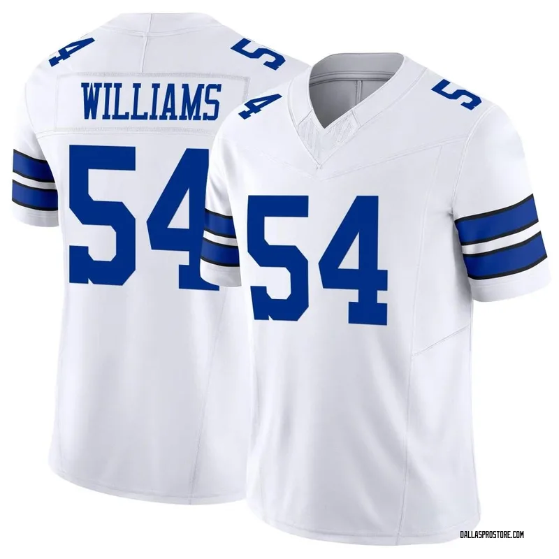 Sam Williams 54 Dallas Cowboys White Vapor Limited Jersey - Bluefink