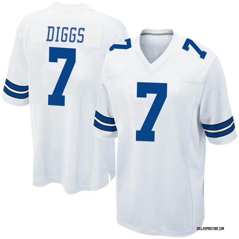 Men's Nike Trevon Diggs Black Dallas Cowboys RFLCTV Limited Jersey