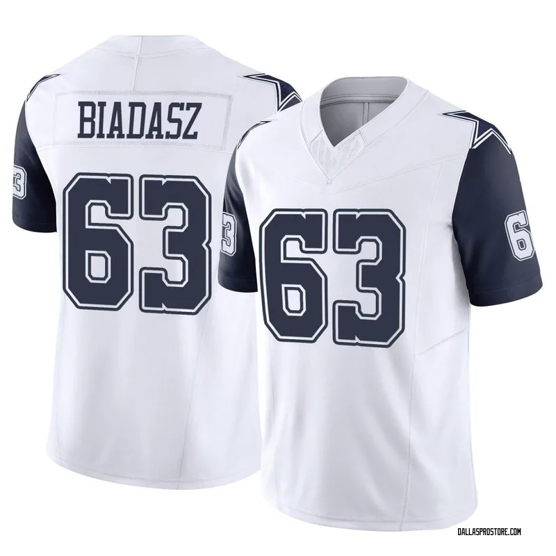 Tyler Biadasz Signed Autograph Logo Jersey JSA Certified XL Dallas Cowboys  Auto