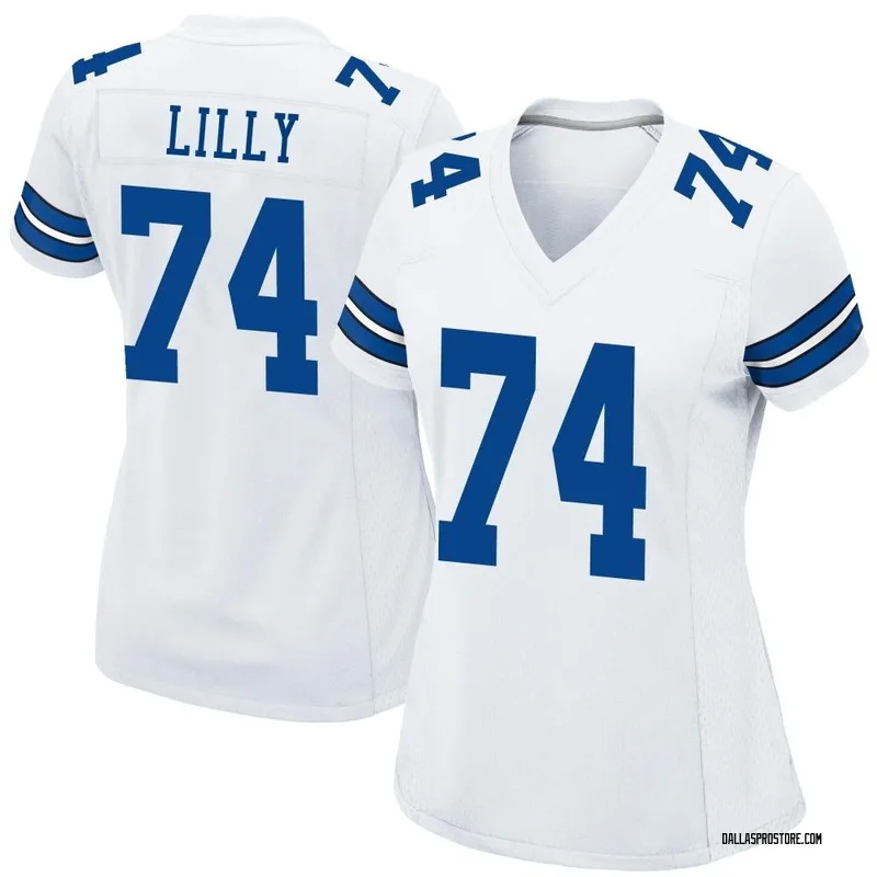 Nike Bob Lilly Dallas Cowboys Elite White Vapor Untouchable Jersey - Men's