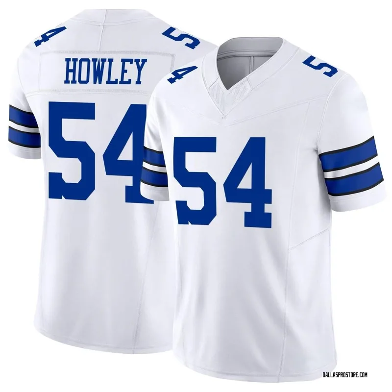 CHUCK HOWLEY Dallas Cowboys BLUE L/S Jersey M-5XL Unsigned Custom