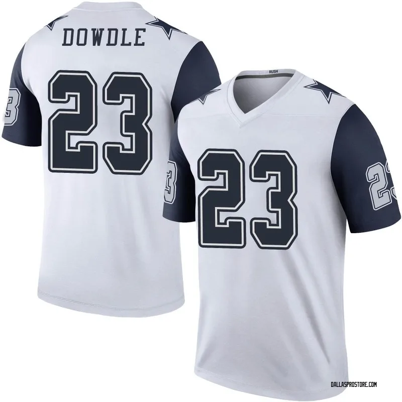 Rico Dowdle Dallas Cowboys Men's Legend Olive Salute to Service T