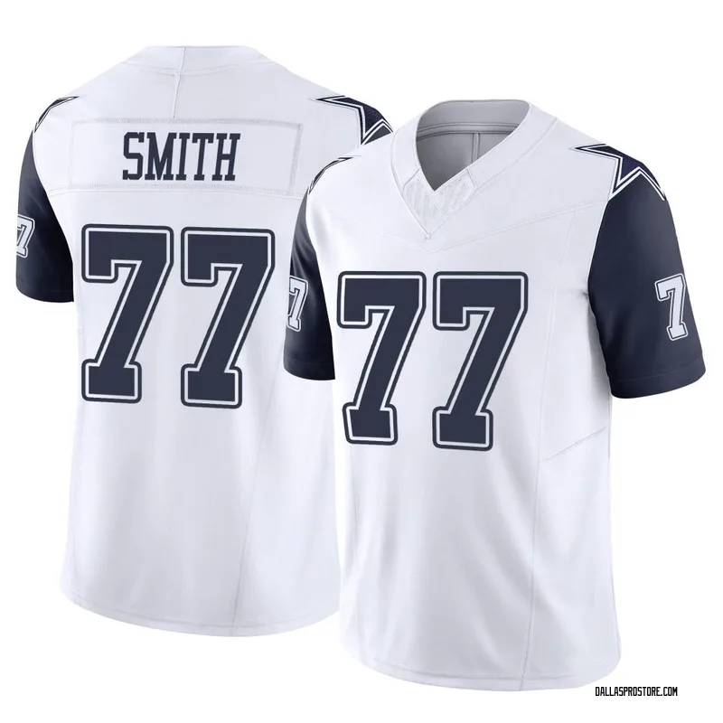 Tyron Smith Navy Blue Team Color Stitched Jersey, Men's Dallas